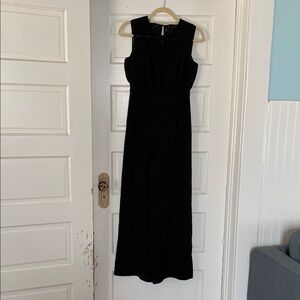 White House Black Market Black Jumpsuit